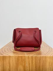 Loewe Small Madrid Bag in Supple Calfskin Red - 23.5x19x10cm - 4
