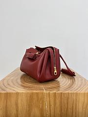 Loewe Small Madrid Bag in Supple Calfskin Red - 23.5x19x10cm - 5