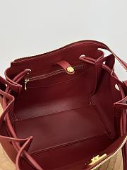 Loewe Small Madrid Bag in Supple Calfskin Red - 23.5x19x10cm - 2