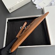 Celine Small Pouch With Strap Cuir Triomphe In Smooth Calfskin Brown - 25x17.5x1cm - 4