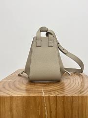 Loewe Compact Hammock Bag In Soft Grained Calfskin Clay - 20.8x19.5x14.4cm - 4