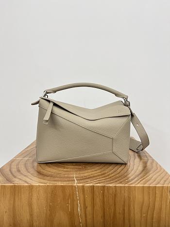 Loewe Medium Puzzle Edge Bag In Soft Grained Calfskin Clay - 29x19.5x14cm
