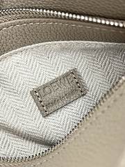 Loewe Mini Puzzle Edge Bag In Soft Grained Calfskin Clay - 18x12.5x8cm - 2