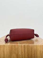 Loewe Mini Flamenco Clutch In Nappa Calfskin Red - 23.9x18x9cm - 4