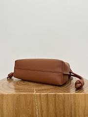 Loewe Medium Flamenco Clutch In Nappa Calfskin Brown - 30x24.5x10.5cm - 6