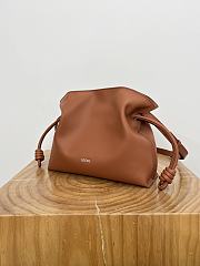 Loewe Medium Flamenco Clutch In Nappa Calfskin Brown - 30x24.5x10.5cm - 3