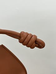 Loewe Medium Flamenco Clutch In Nappa Calfskin Brown - 30x24.5x10.5cm - 2