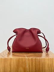 Loewe Medium Flamenco Clutch In Nappa Calfskin Red - 30x24.5x10.5cm - 1