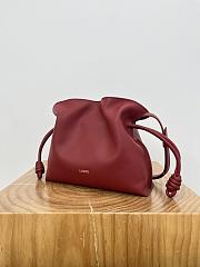 Loewe Medium Flamenco Clutch In Nappa Calfskin Red - 30x24.5x10.5cm - 2