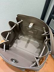 Loewe Medium Madrid Bag In Supple Grained Calfskin Taupe - 28.5x11x23cm - 4