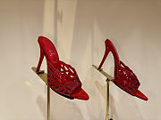 Christian Louboutin Lasera Strass Mule 100mm Mules Red - 1