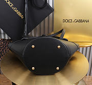 Dolce & Gabbana Capri Crow's Nest Bag Black -33x17x13cm - 6