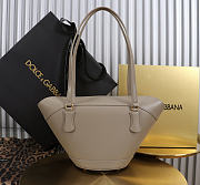 Dolce & Gabbana Capri Crow's Nest Bag Clay -33x17x13cm - 5