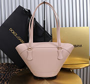 Dolce & Gabbana Capri Crow's Nest Bag Pink -33x17x13cm - 4