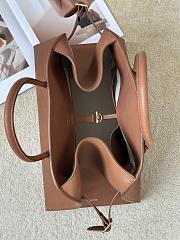 The Row Soft Margaux 15 Bag in Calfskin Leather Brown - 38x24x27cm - 6