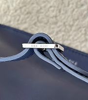 The Row Soft Margaux 10 Bag in Calfskin Leather Navy - 25.5x18x19cm - 3