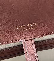 The Row Soft Margaux 12 Bag in Calfskin Leather Brick Brown - 30.5x23x19cm - 3