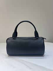 The Row Edith Bag in Finely Grained Calfskin Leather Black - 28x13x13cm - 1