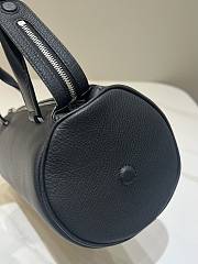 The Row Edith Bag in Finely Grained Calfskin Leather Black - 28x13x13cm - 3