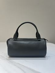The Row Edith Bag in Finely Grained Calfskin Leather Gray - 28x13x13cm - 2