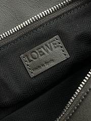 Loewe Panta Small Puzzle Bag In Shiny Calfskin Vintage Brown - 24x16.5x10.5cm - 3