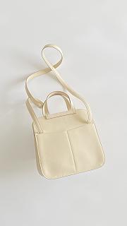 Hermes Halzan Mini Bag Swift Leather Off White - 22x15x6.5cm - 3