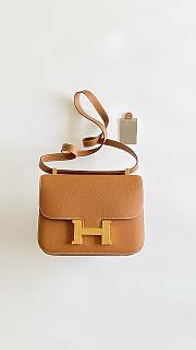 Hermes Constance Epsom Leather Brown 24cm  - 1