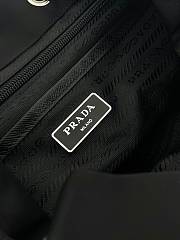Prada Black Silver Small Re-nylon Backpack 1BZ677 - 28×23.5×12cm - 6
