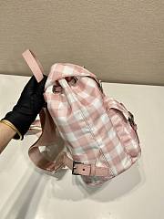 Prada Alabaster Pink Gold Small Re-nylon Backpack 1BZ677 - 28×23.5×12cm - 6