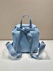 Prada Light Blue Small Re-nylon Backpack 1BZ677 - 28×23.5×12cm - 5