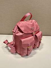 Prada Pink Small Re-nylon Backpack 1BZ677 - 28×23.5×12cm - 6