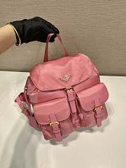 Prada Pink Small Re-nylon Backpack 1BZ677 - 28×23.5×12cm - 4