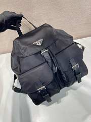 Prada Black Medium Re-nylon Backpack 1BZ811 - 32x30x15cm - 2