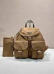 Prada Brown Medium Re-nylon Backpack 1BZ811 - 32x30x15cm - 6