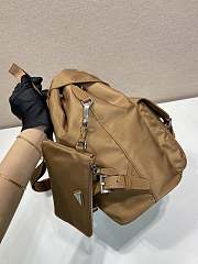 Prada Brown Medium Re-nylon Backpack 1BZ811 - 32x30x15cm - 2