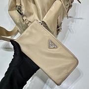 Prada Beige Medium Re-nylon Backpack 1BZ811 - 32x30x15cm - 6