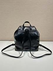 Prada Black Medium Leather Backpack 1BZ811 - 32x30x15cm - 2