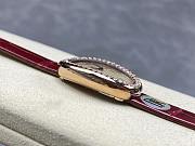 Cartier Baignoire Watch Small Model Rose Gold Red - 6