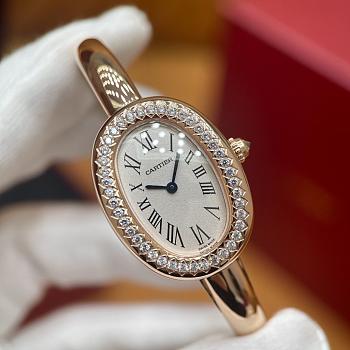 Baignoire de Cartier Watch Small Rose Gold Diamond
