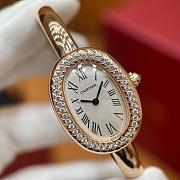 Baignoire de Cartier Watch Small Rose Gold Diamond - 2