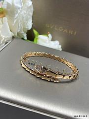 Bvlgari Serpenti Viper Bracelet Rose Gold Diamond - 1