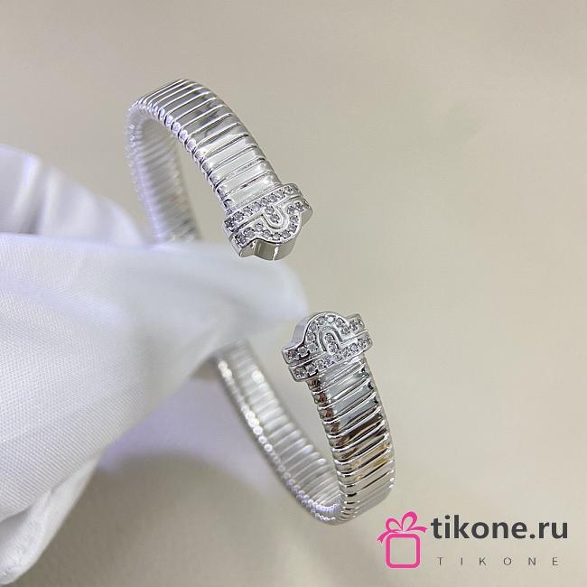 Bvlgari Tubogas Bracelet Silver - 1