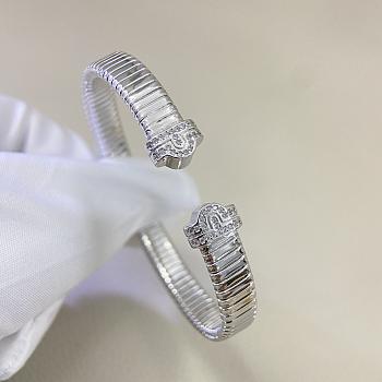 Bvlgari Tubogas Bracelet Silver