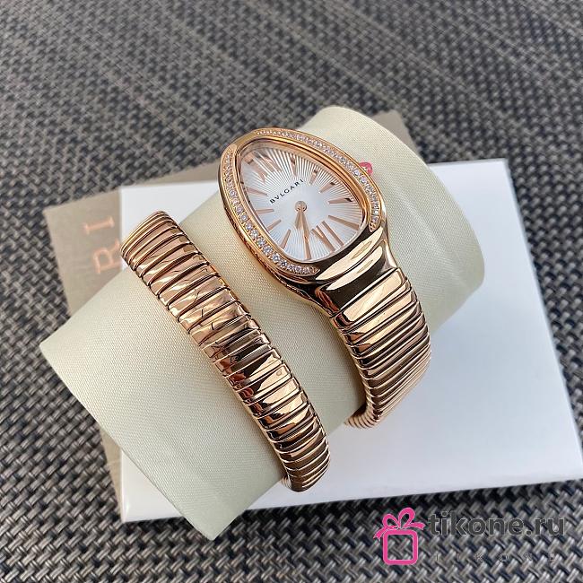 Bvlgari Serpenti Tubogas Rose Gold Watch 101924 - 1