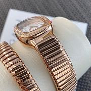Bvlgari Serpenti Tubogas Rose Gold Watch 101924 - 4