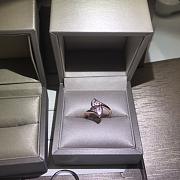 Bvlgari Divas' Dream Ring with 0.17 ct Diamonds Rose Gold/ Silver - 4