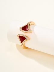 Bvlgari Divas' Dream Ring Rose Gold Red - 1