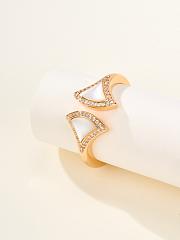 Bvlgari Divas' Dream Ring Rose Gold White - 1