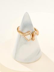 Bvlgari Divas' Dream Ring Rose Gold White - 3