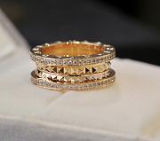 Bvlgari B.Zero1 Rock Couples' Rings Rose Gold - 6